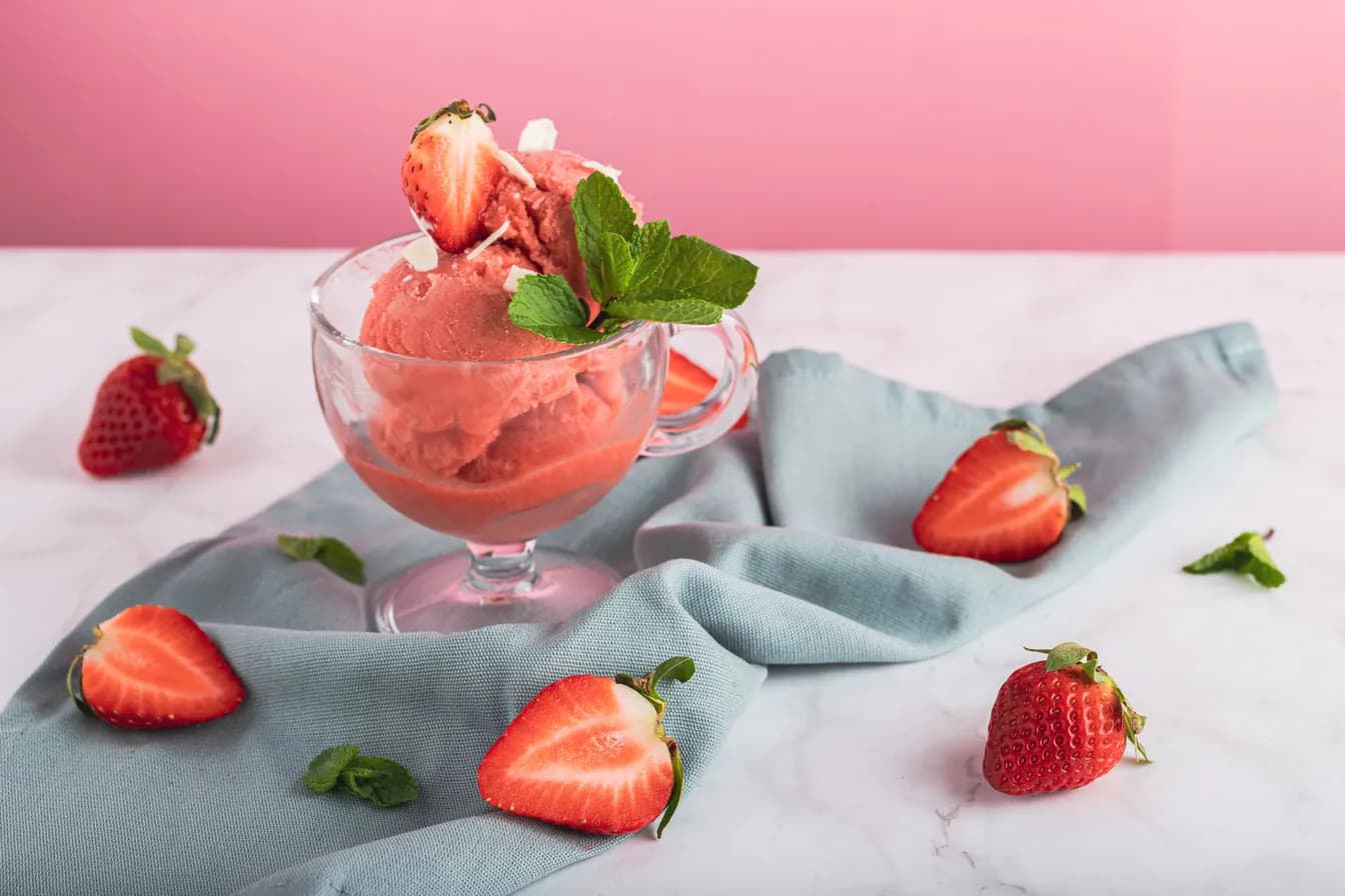 Strawberry Sorbet