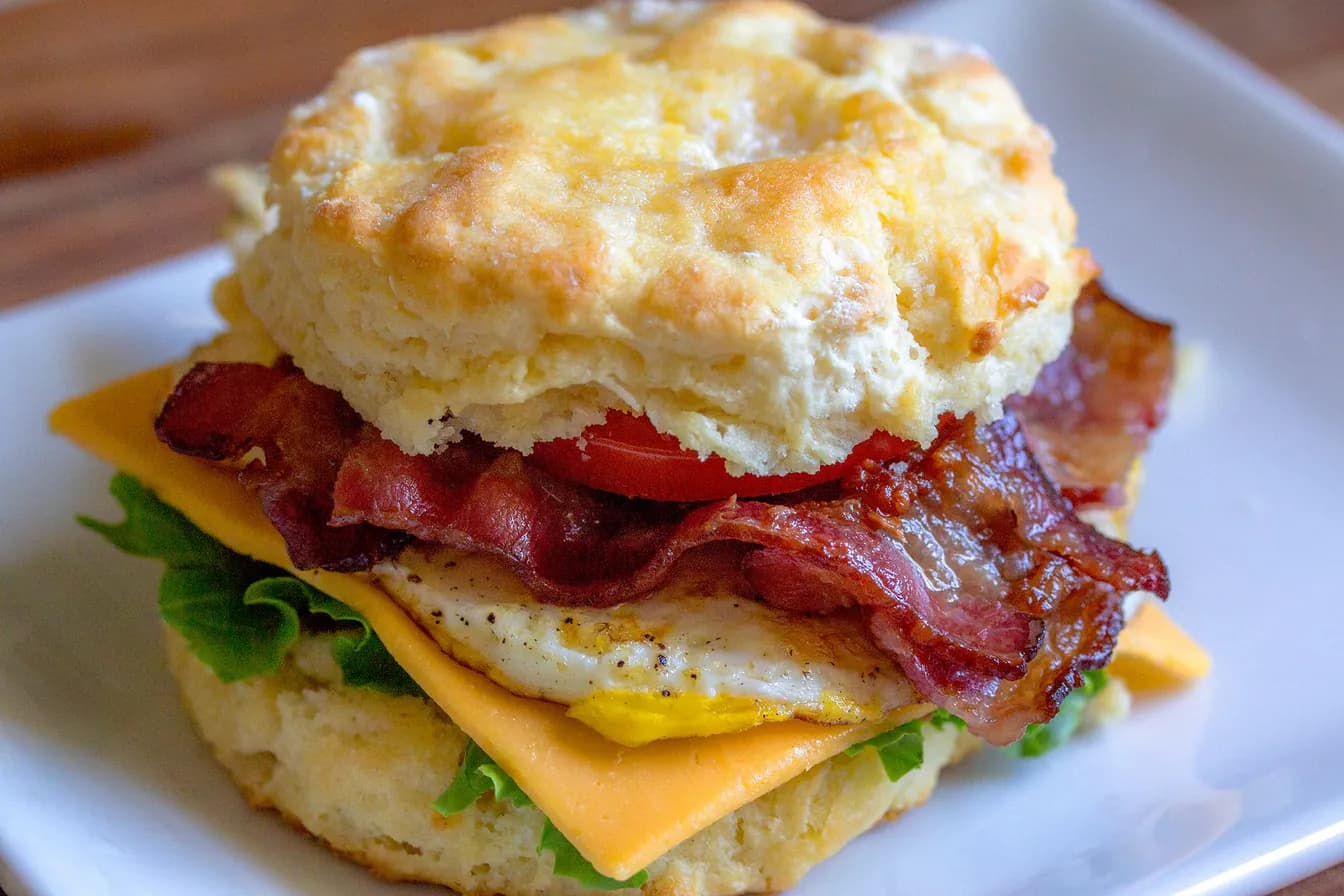 Chicken, Egg & Cheese Biscuit