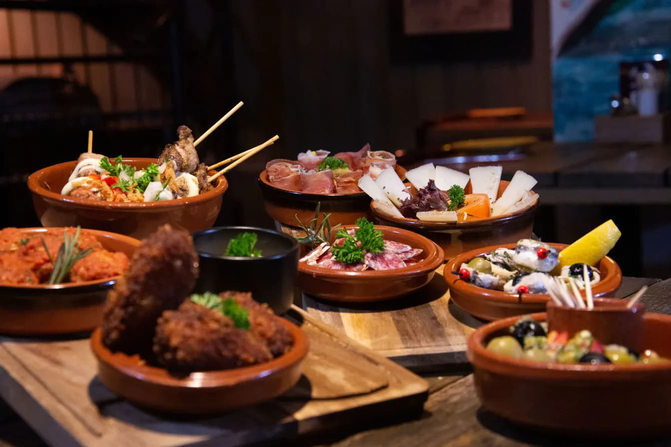 Tapas -afternoon table