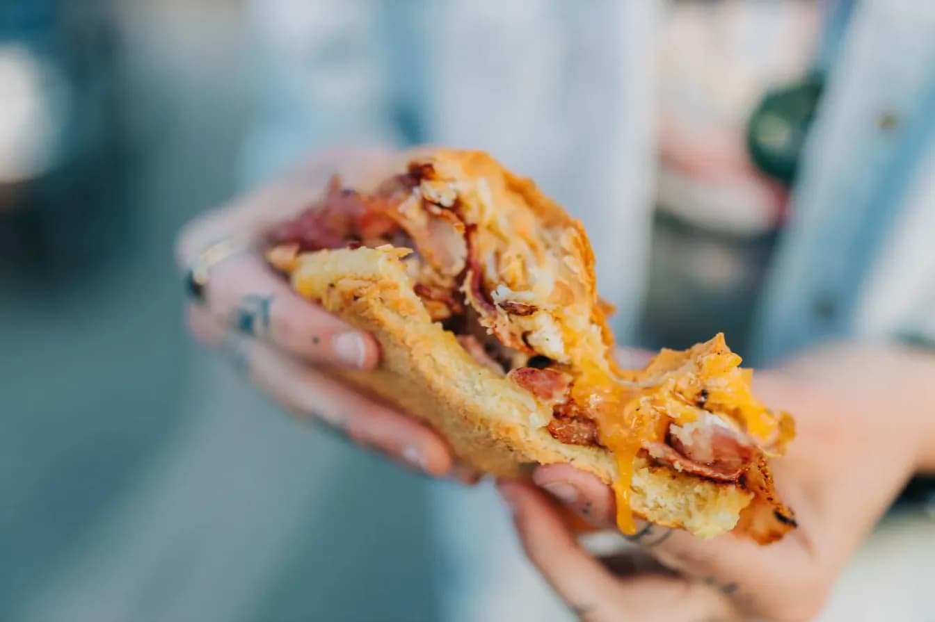Ocean Drive Bacon, Eggs & Cheese Sandwich