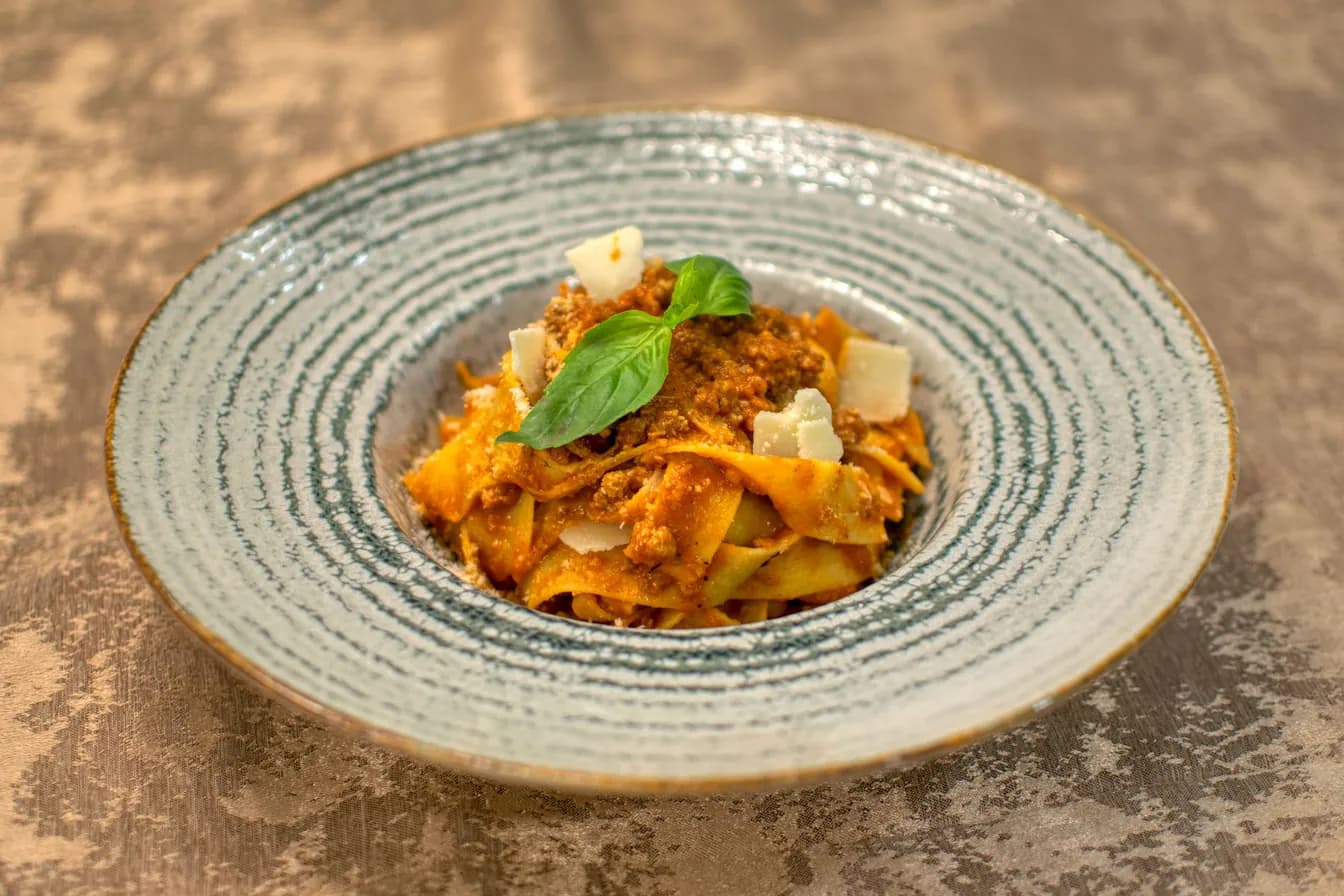 Pappardelle al Ragu’ di Agnello