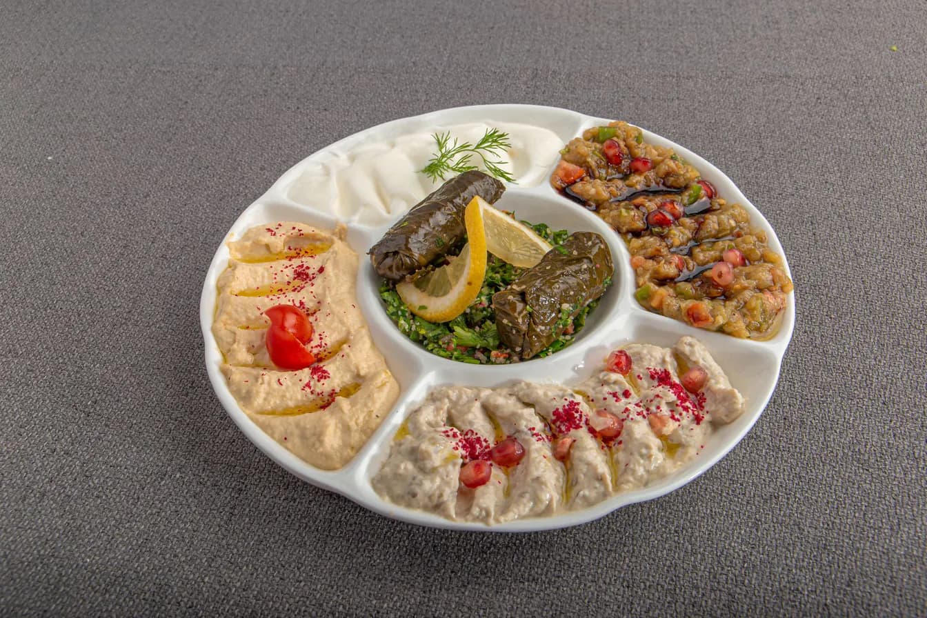 Grape Leaves Platter