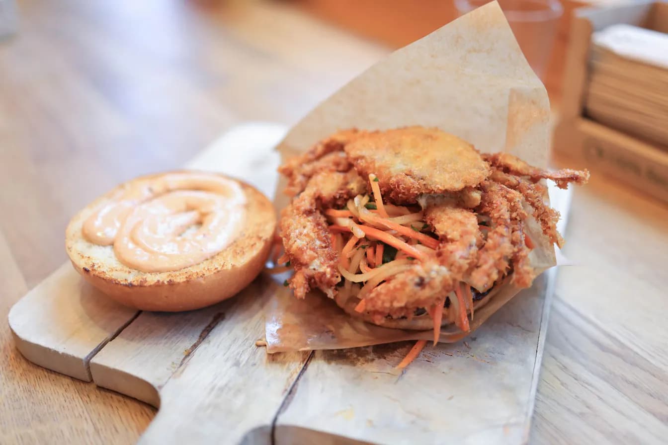 Crab Cake Sandwich