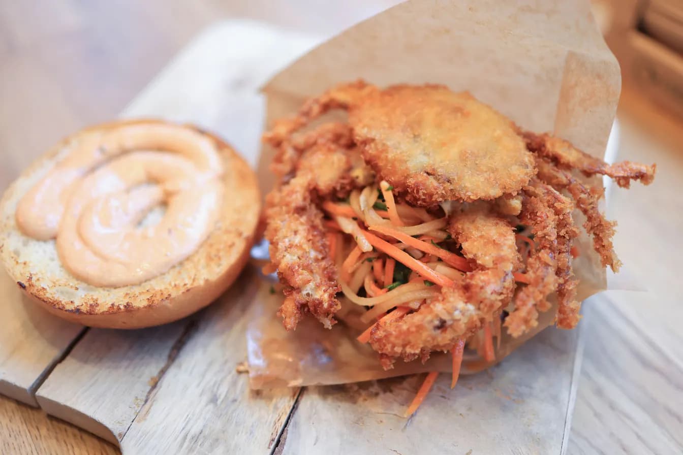 Blackened Soft Shell Crabs (Wednesday)