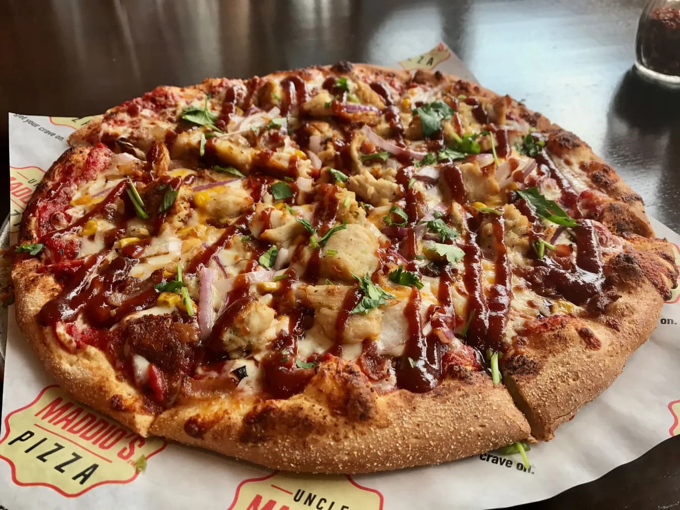 Barbeque Chicken Pizza
