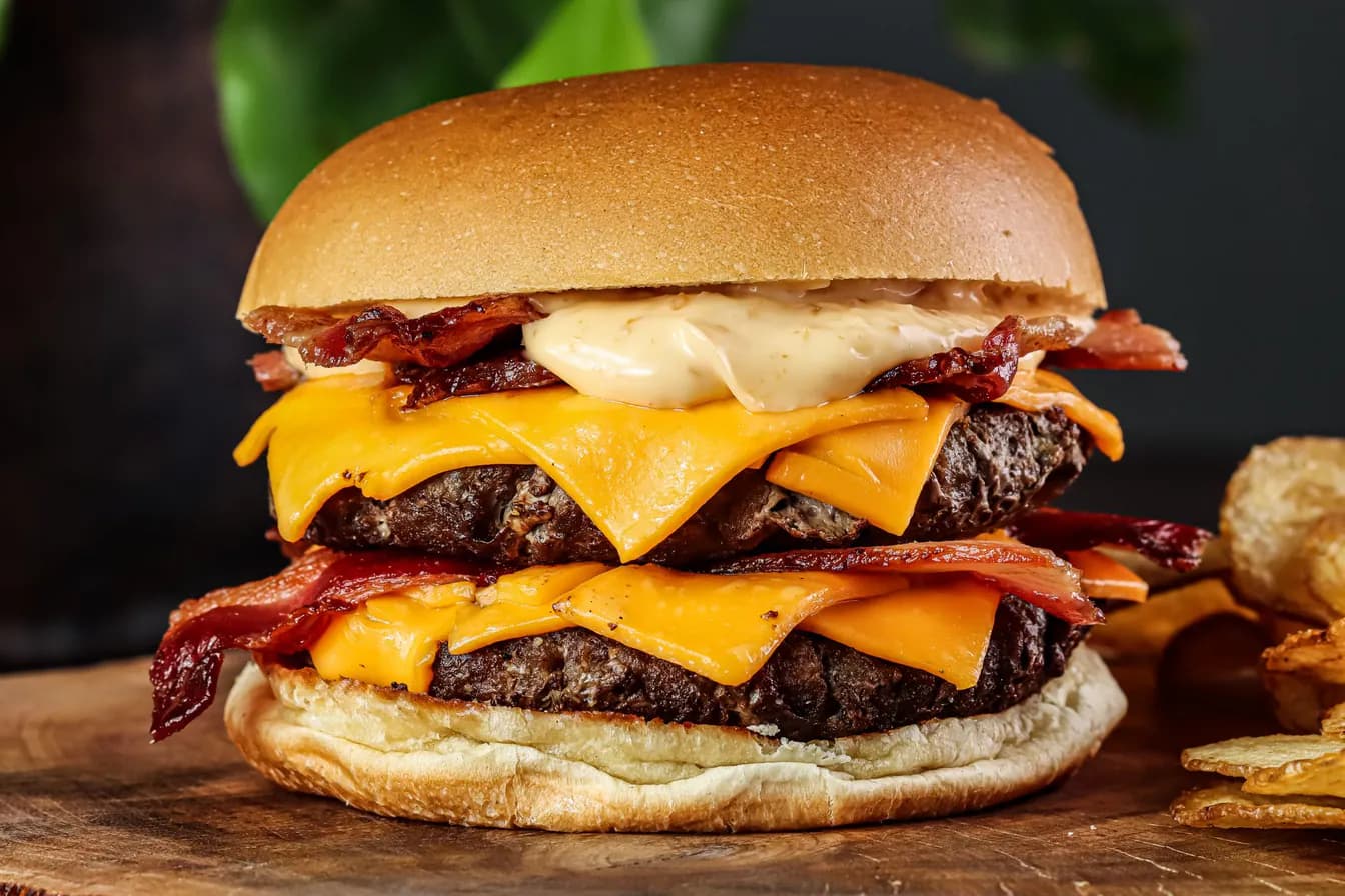 Cheesy 80's Bacon Buford Combo