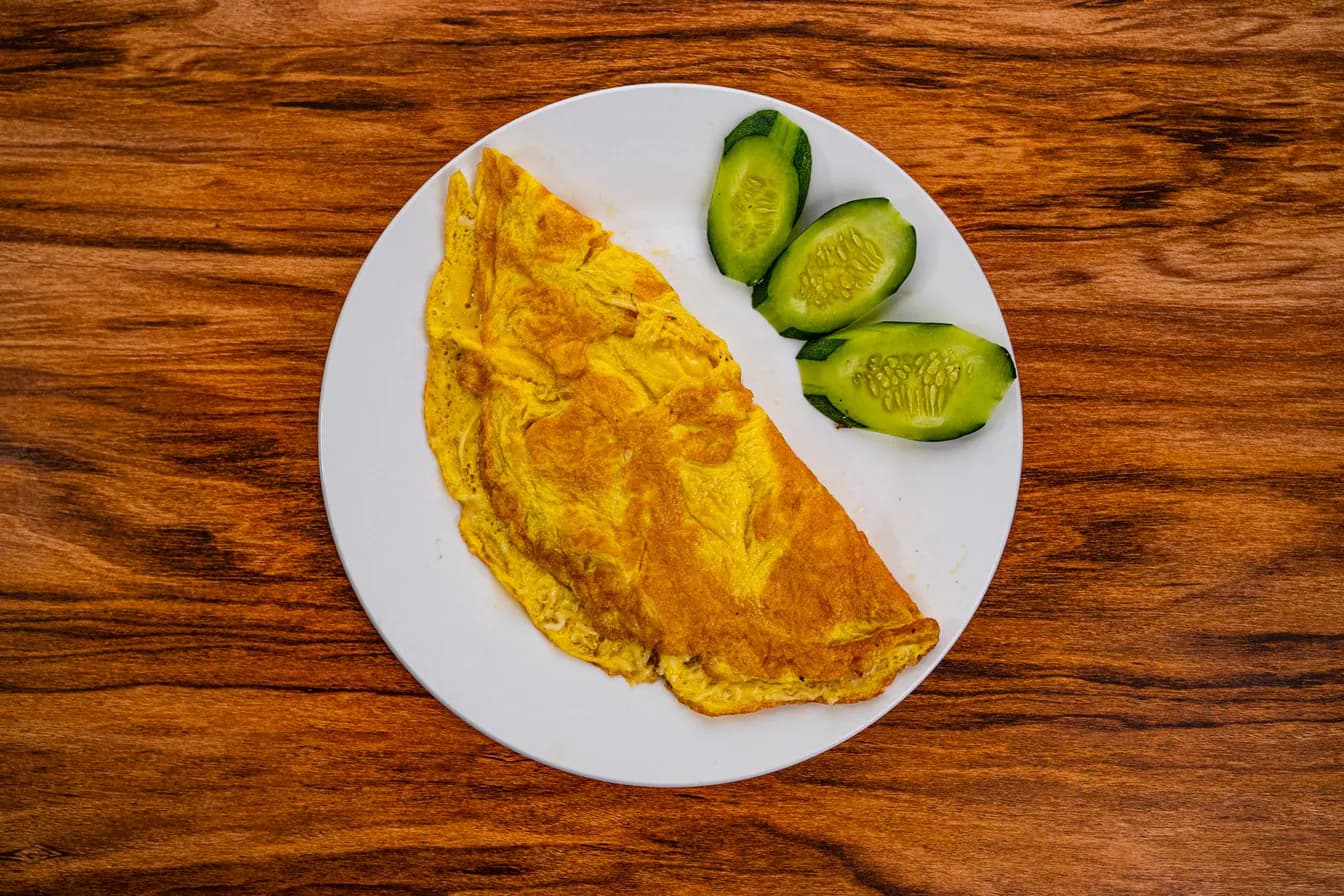 Philly Cheesesteak Omelette