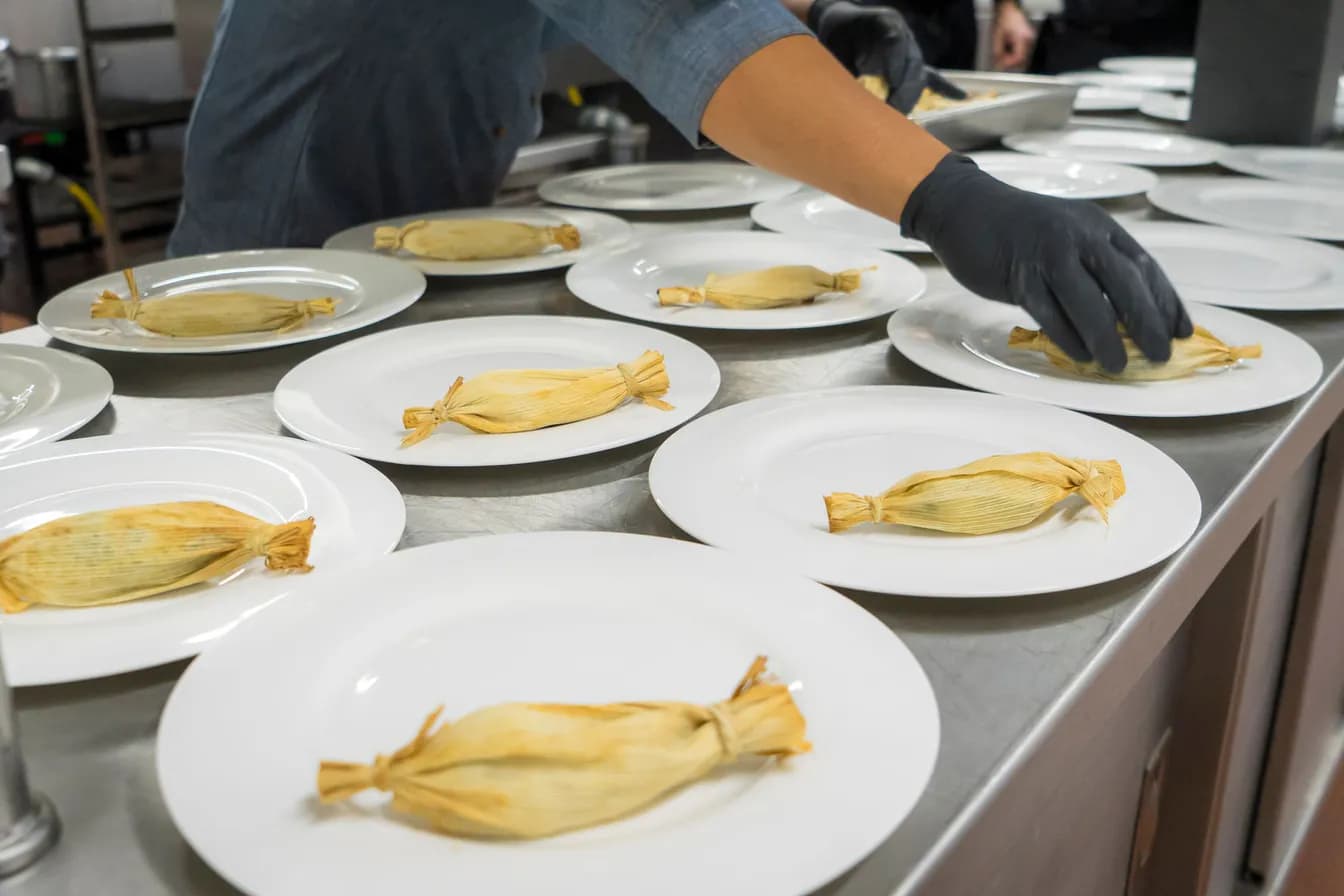 PORK TAMALE/ TAMAL EN HOJA