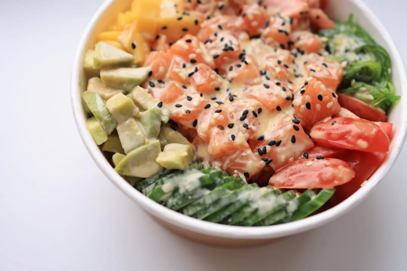 Big Wave Poke Bowl - Salmon