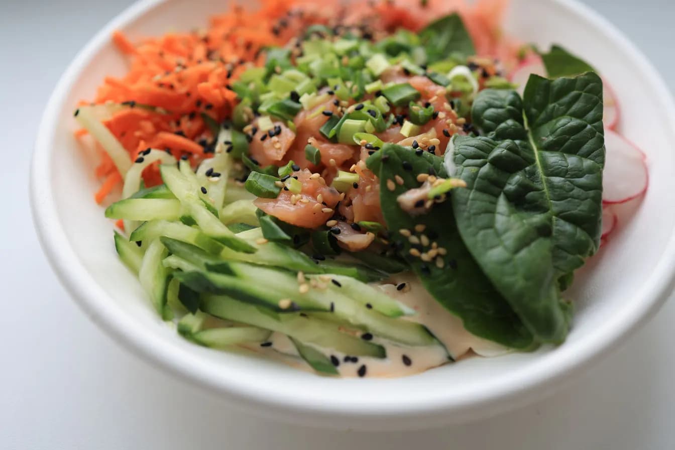 Smoked Salmon Salad Bowl (Serves 8)