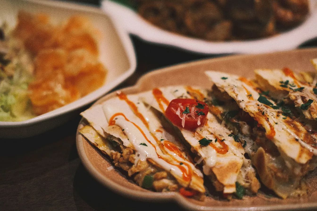 Spicy Chicken Quesadilla
