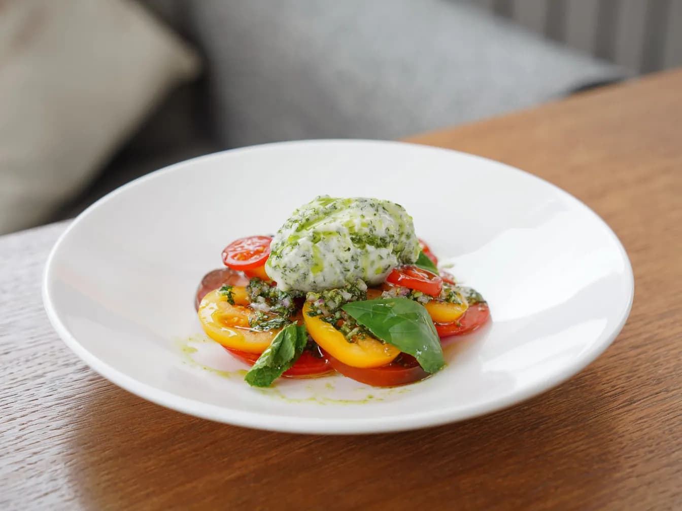 Crema Ricotta e Pesto