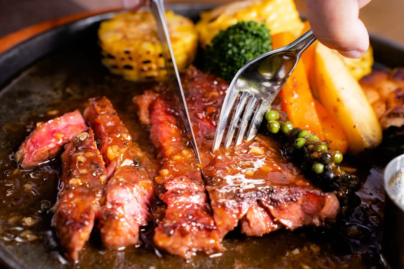 STEAK TERIYAKI DINNER