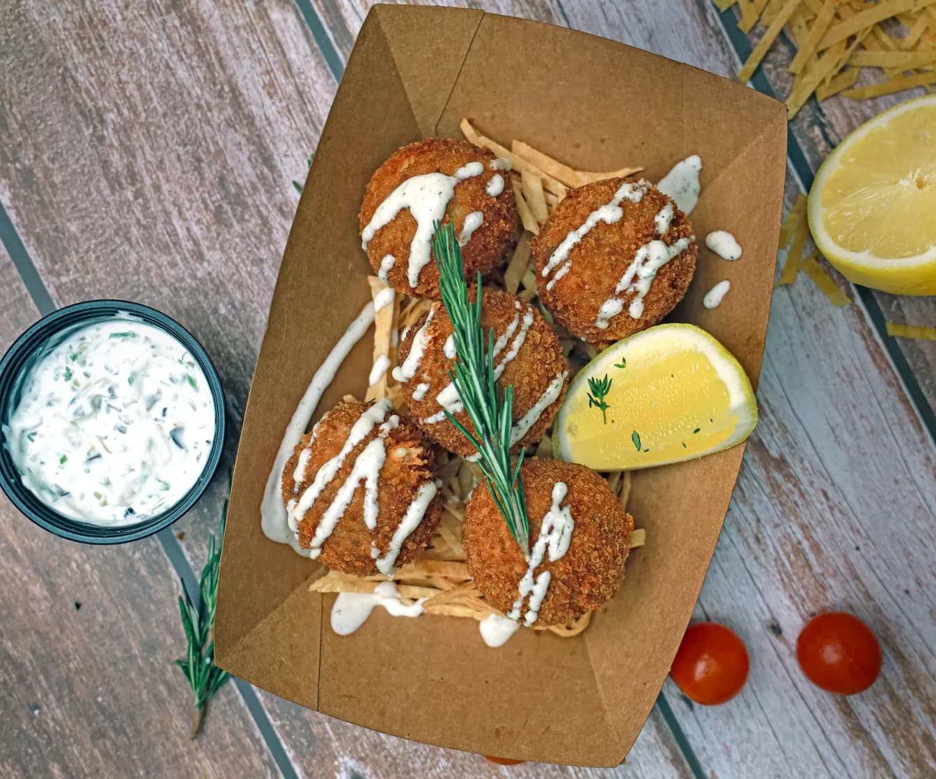 Blue Crab & Corn Croquettes