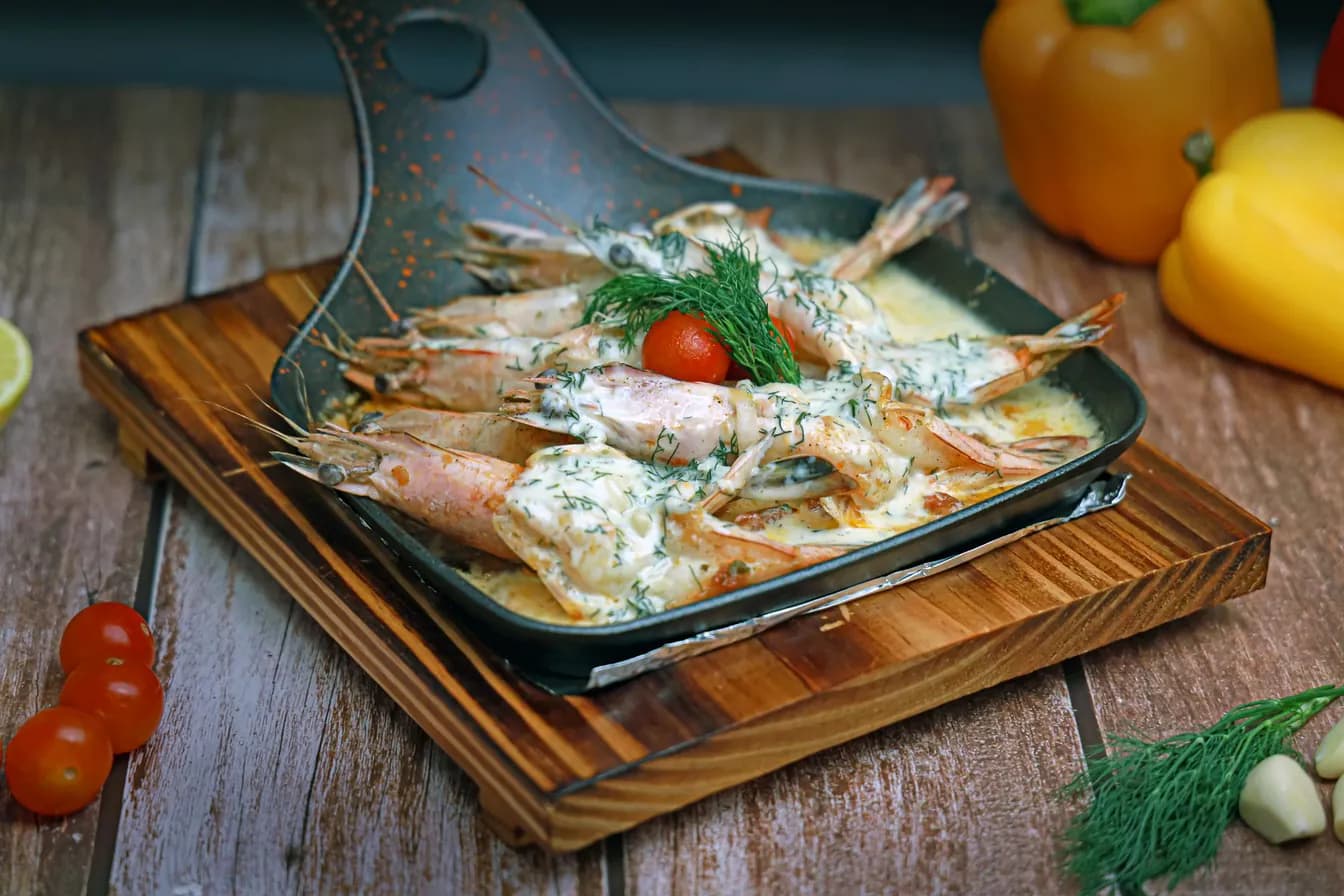 Shrimp with Lobster Sauce