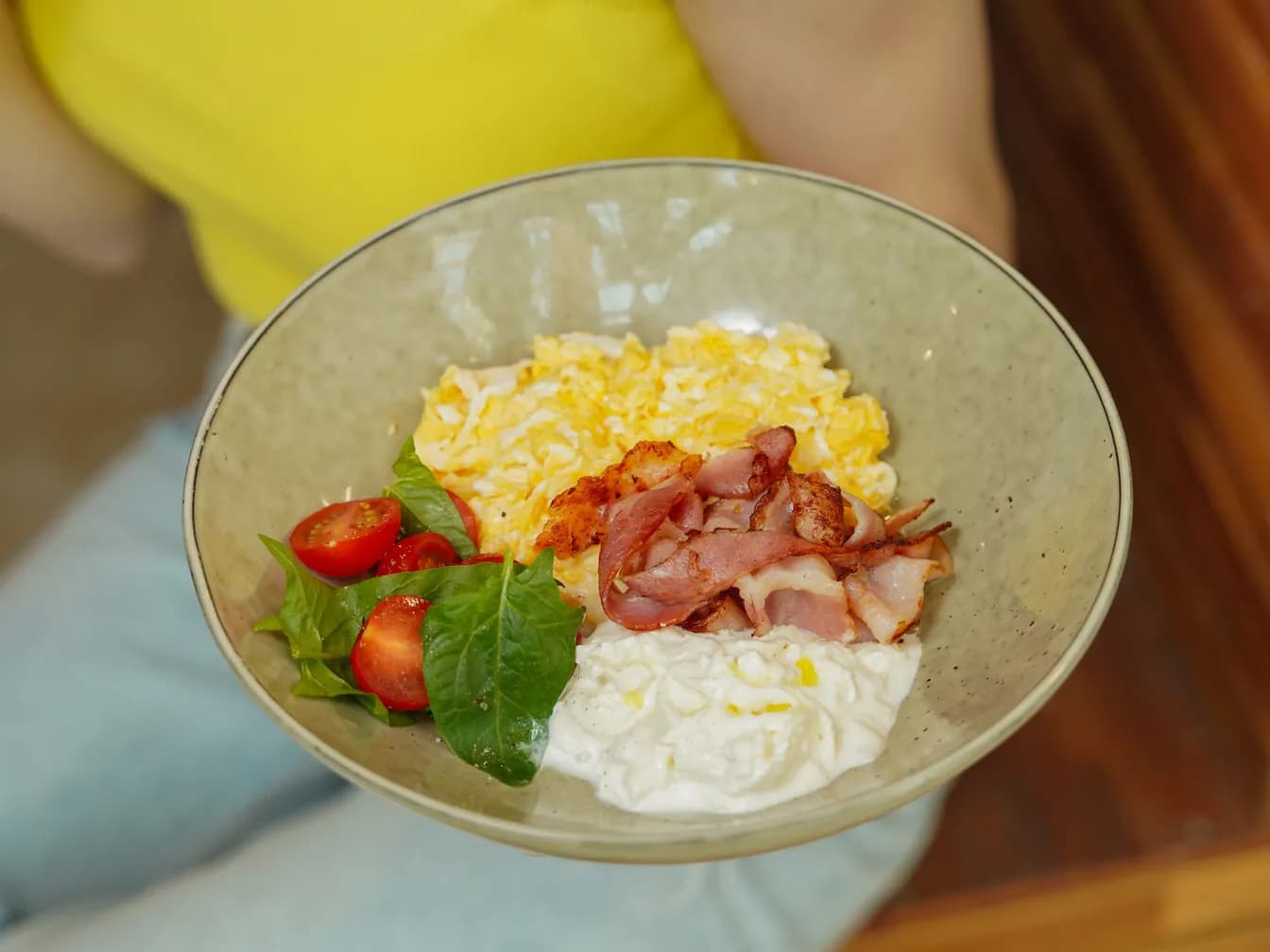 Ricotta Scramble