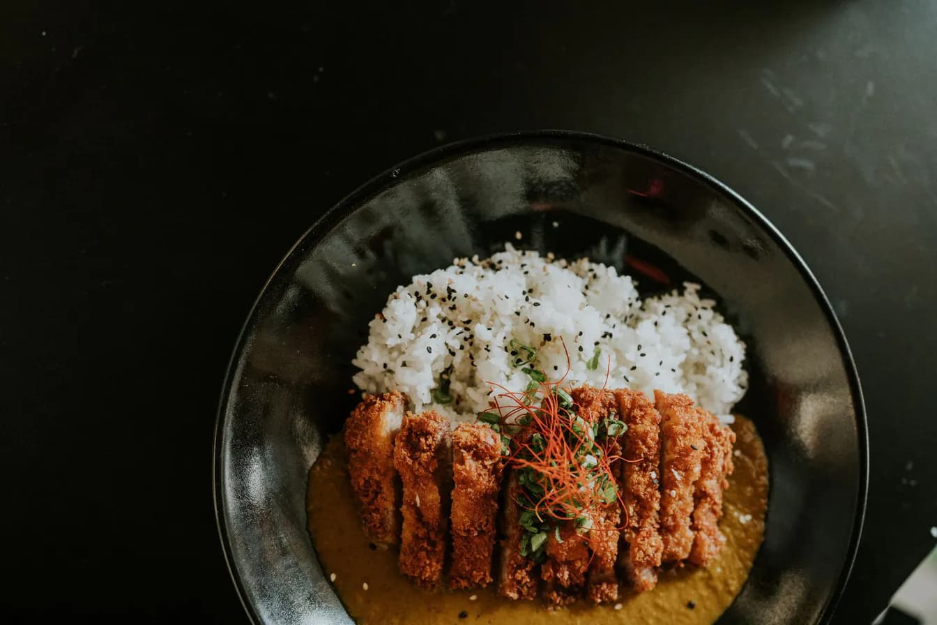 Menchi Katsu Lunch