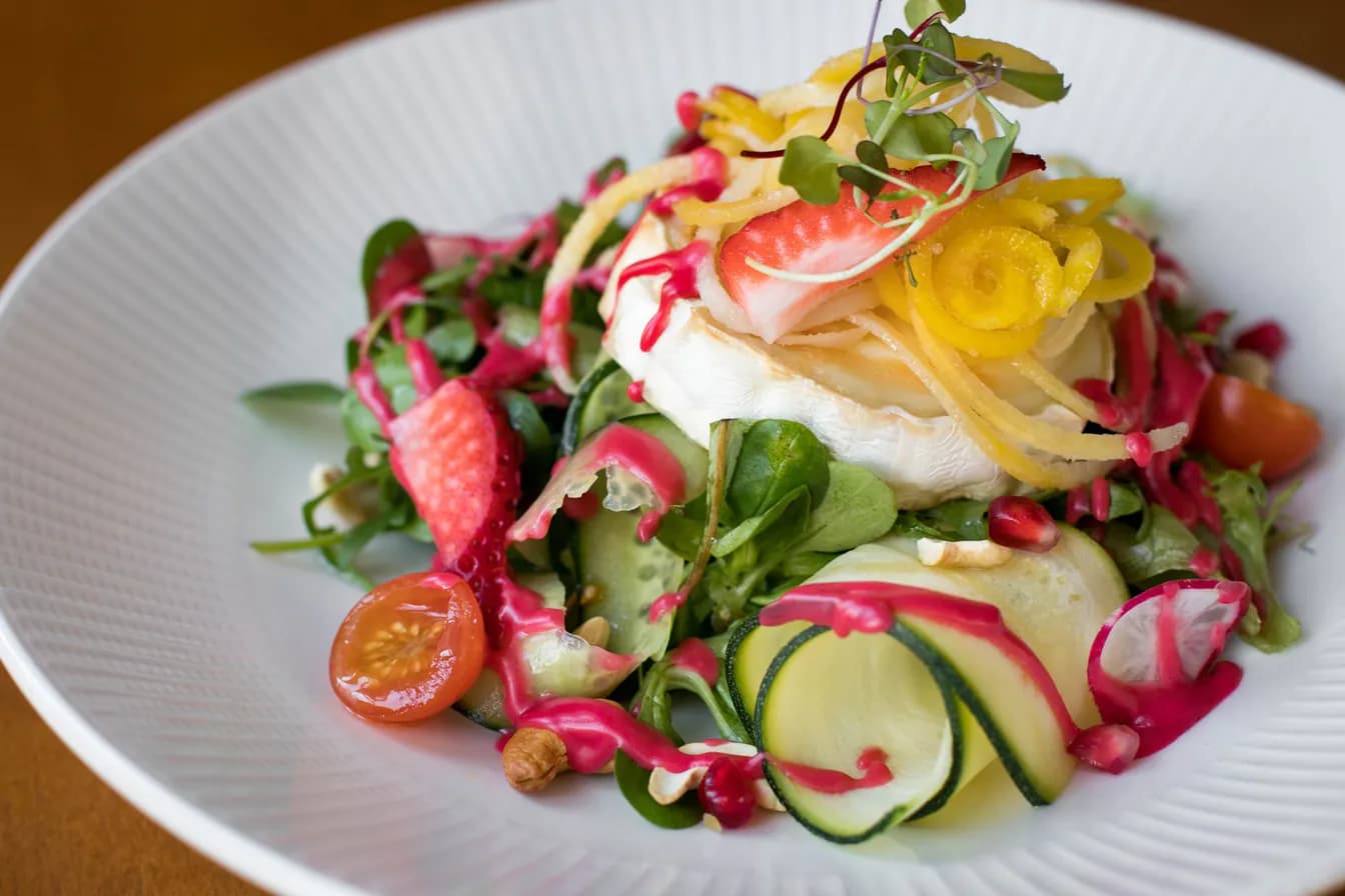 Crunchy Goat Cheese Salad