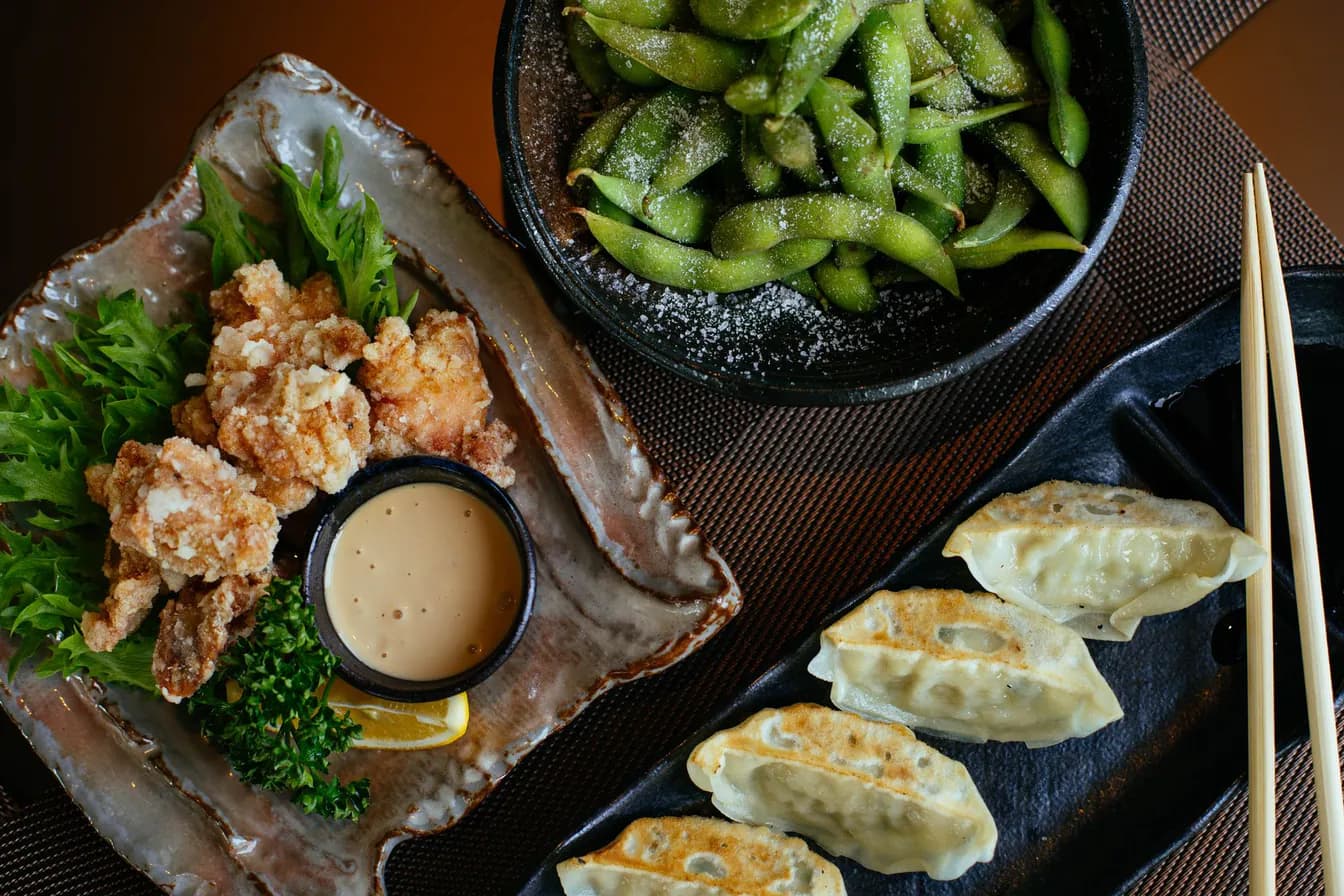 Edamame Dumplings