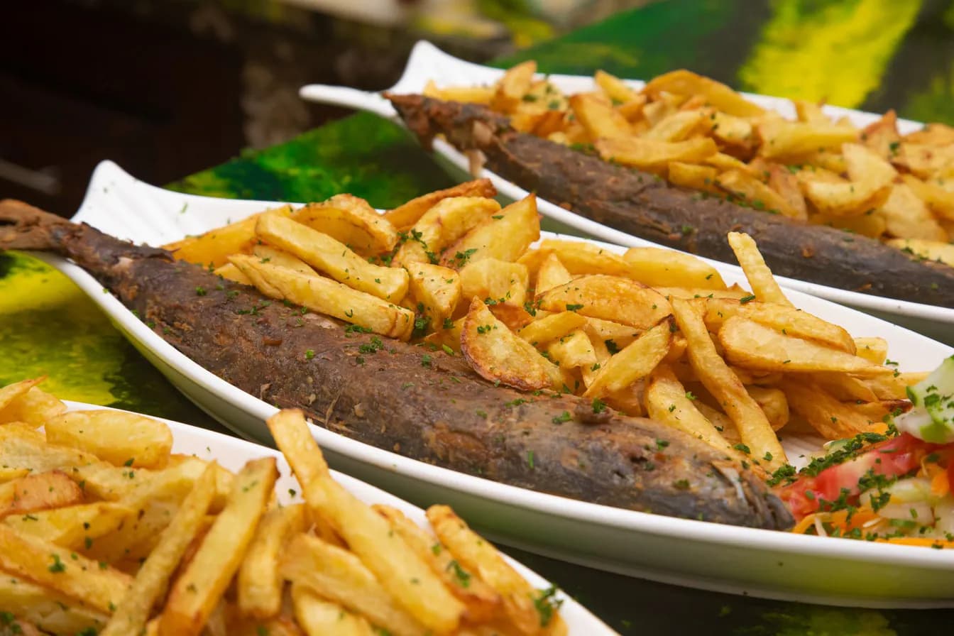 Fried Fish Fingers