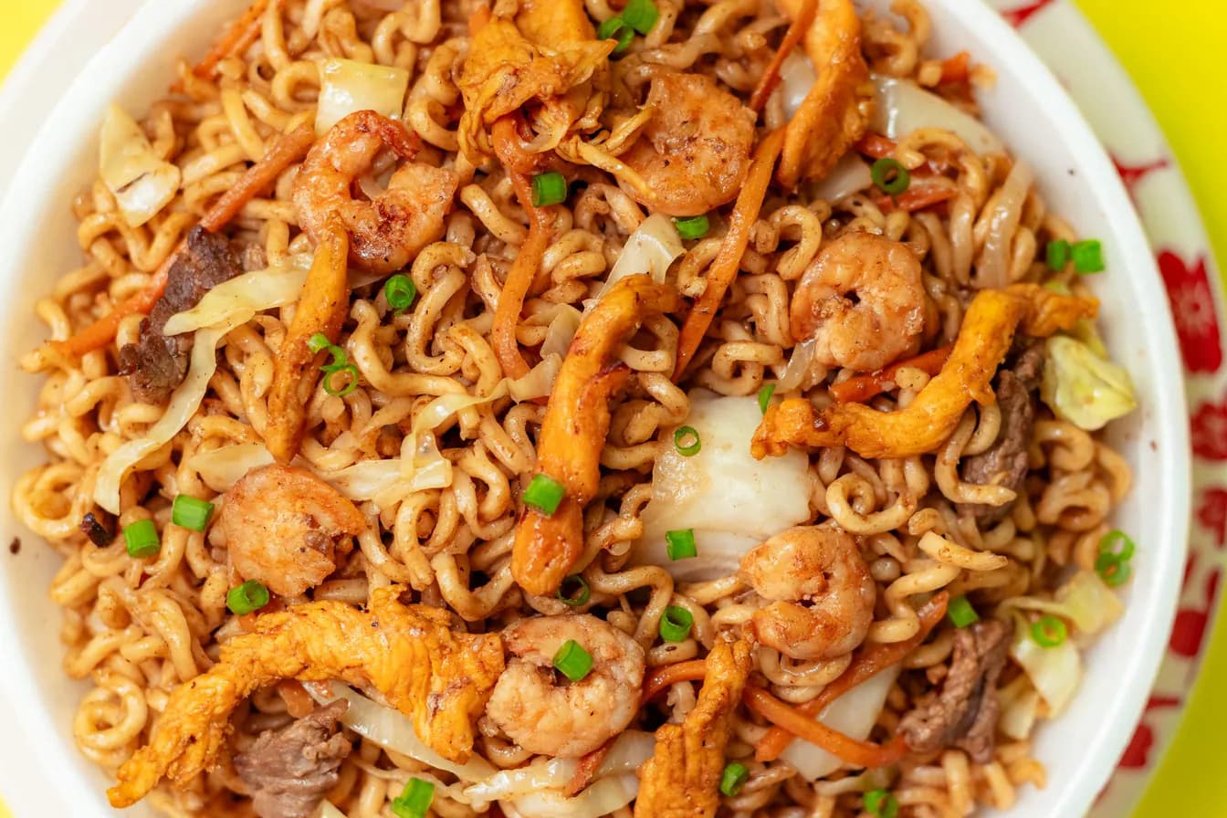 Seafood Yakisoba