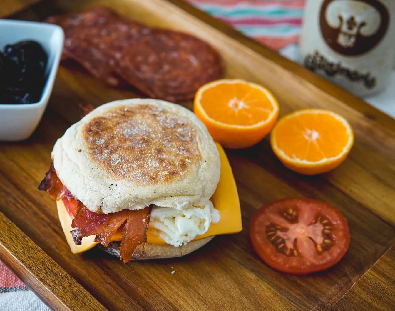 Bacon, Egg & Cheese Muffin