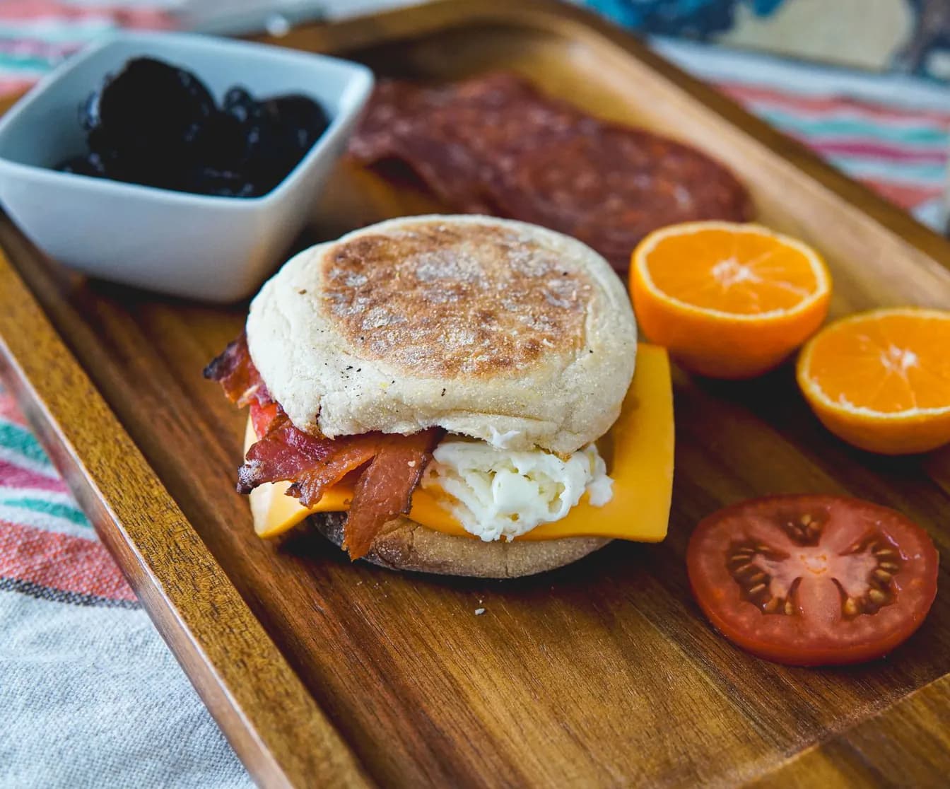Chicken, Egg & Cheese Muffin