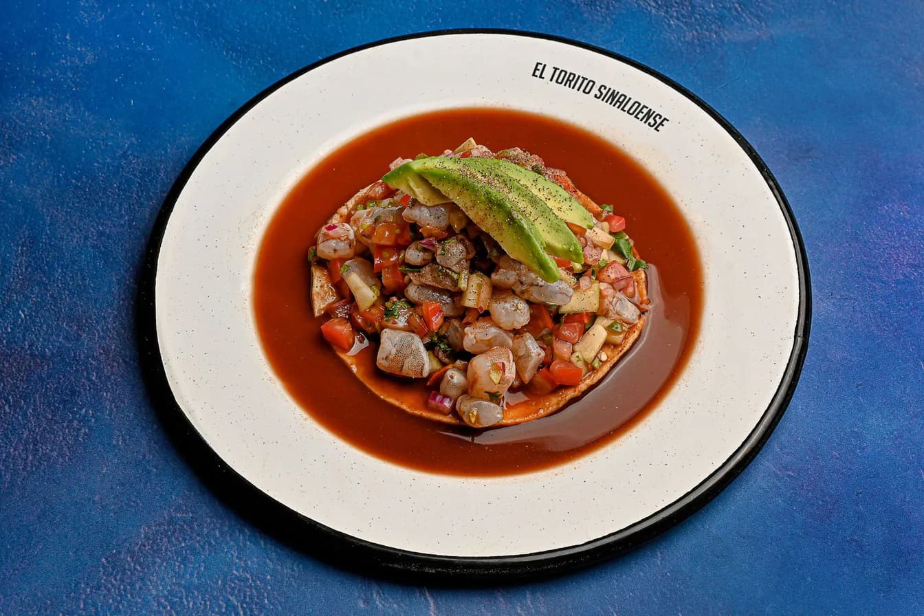 Tostada de Camaron