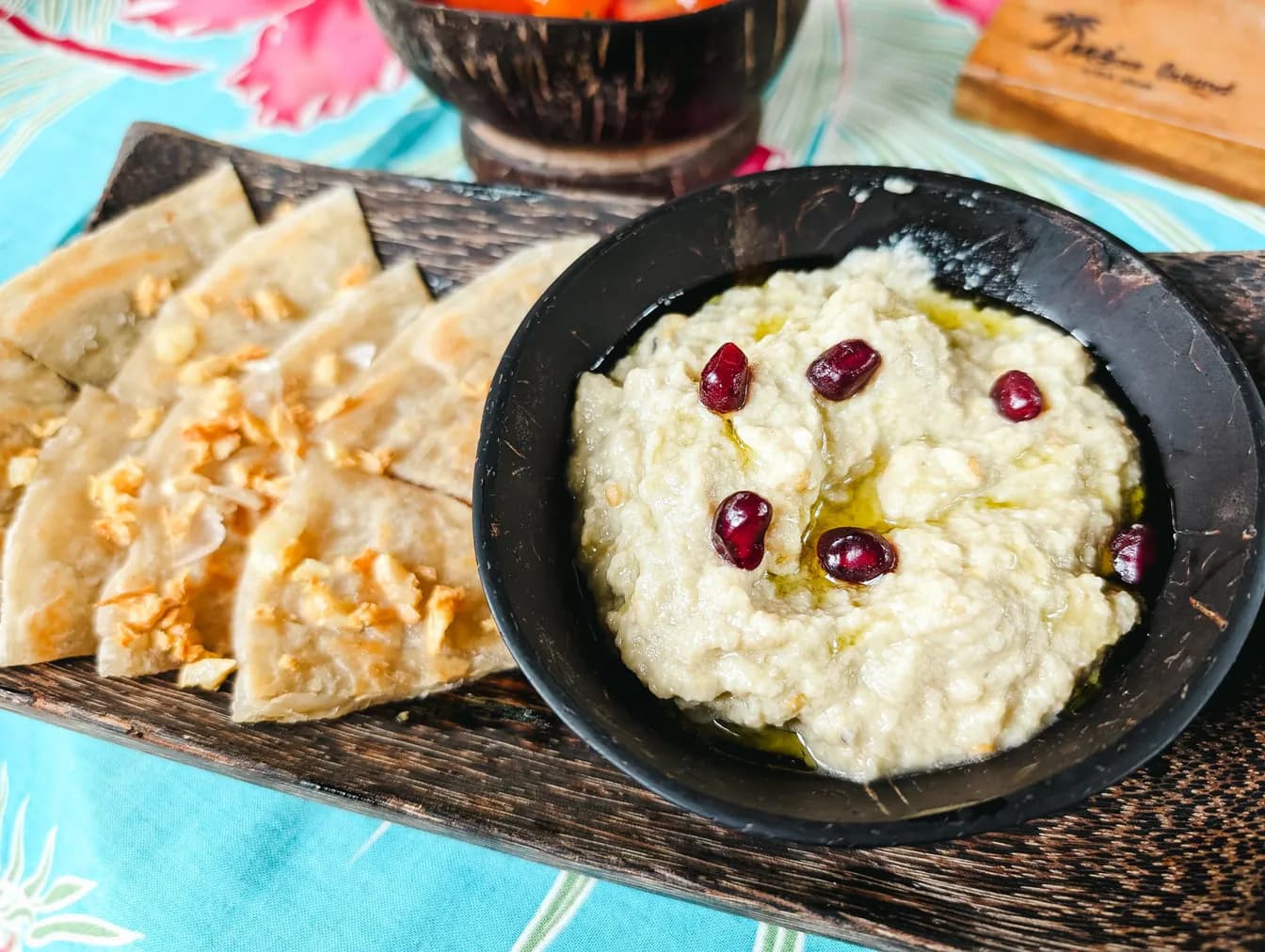 Baba Ghannouj with Pita