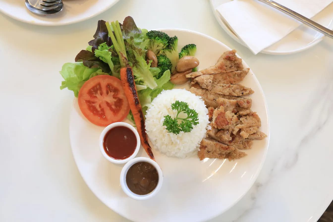 Grilled Chicken Platter