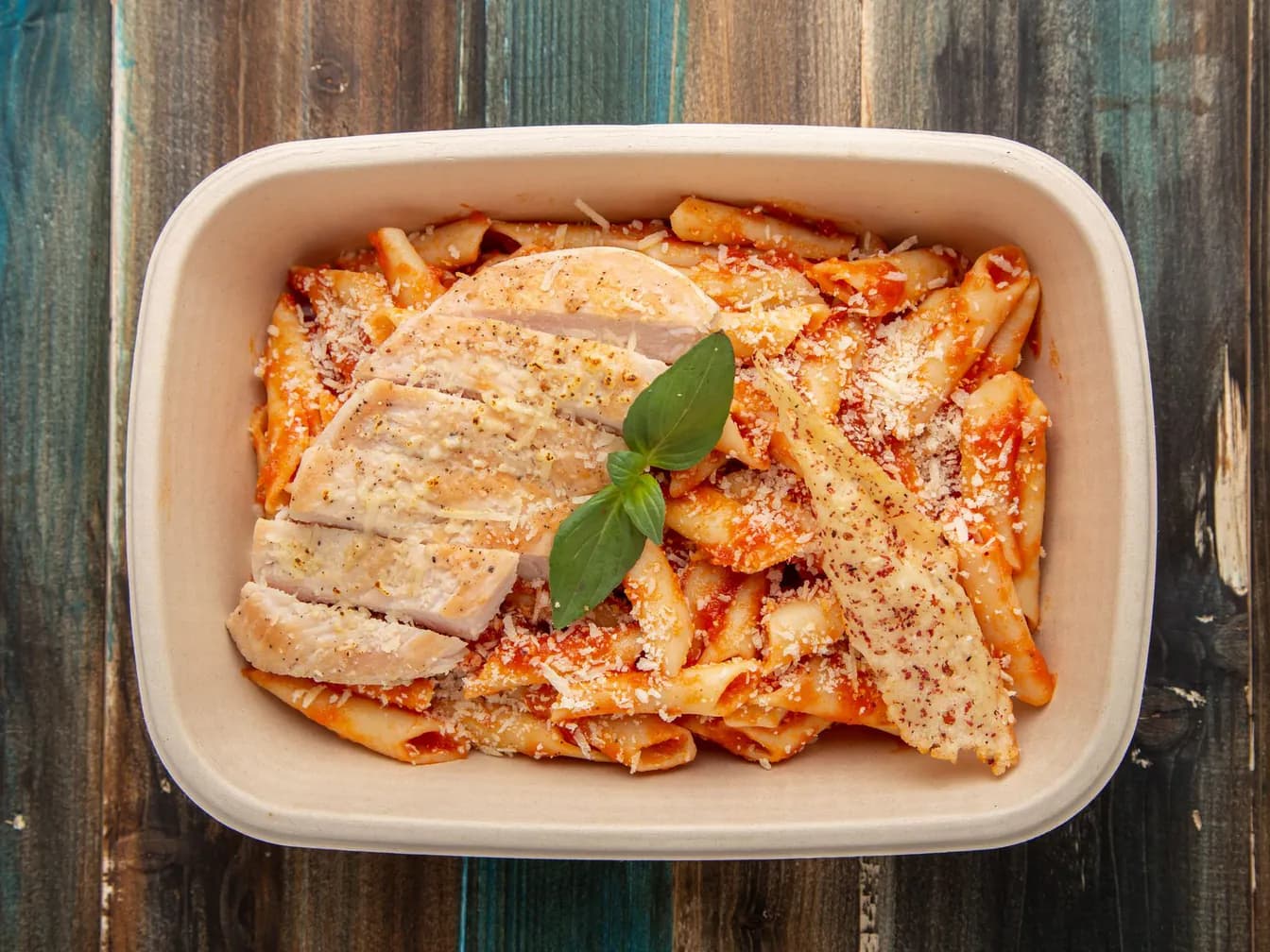 Chicken Parmigiana Pasta