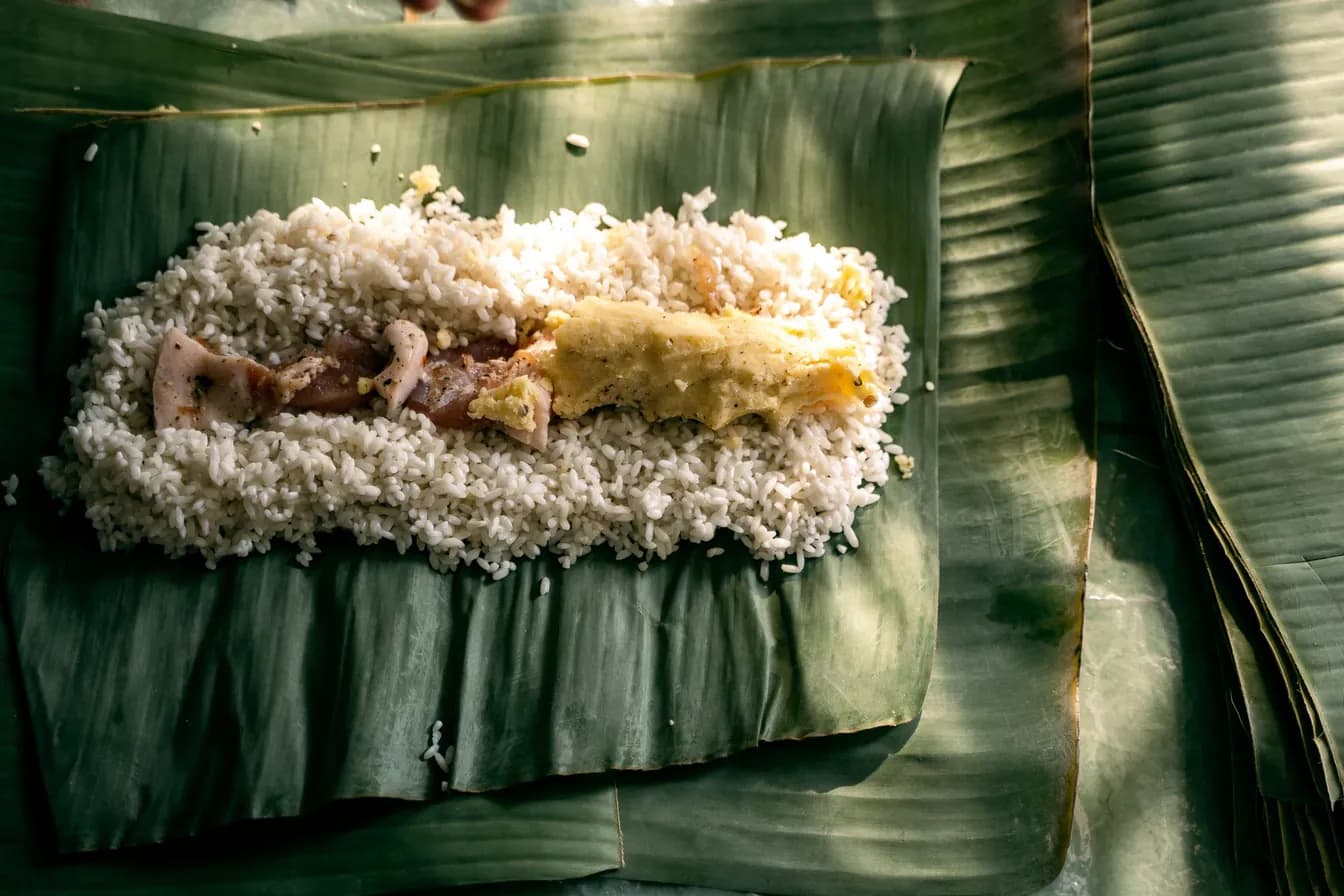 Tamal en Hoja