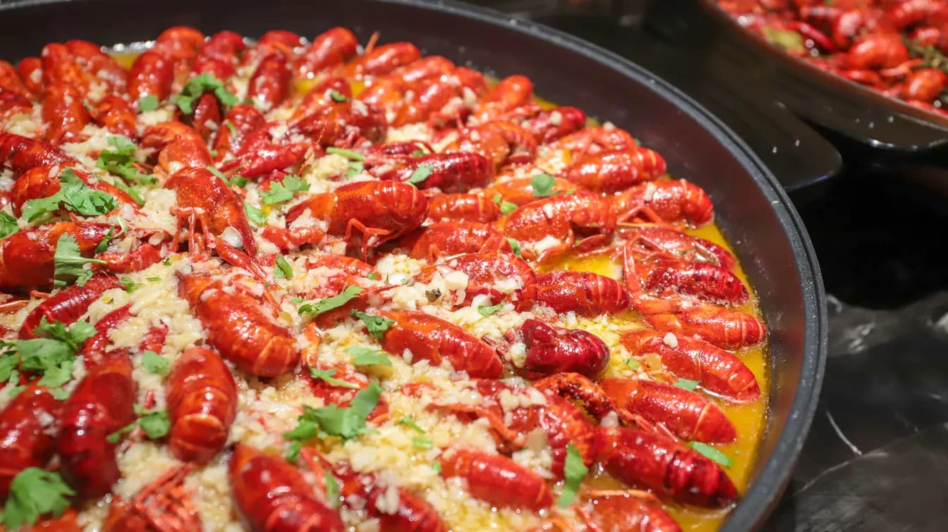 13) Crawfish Po'Boy