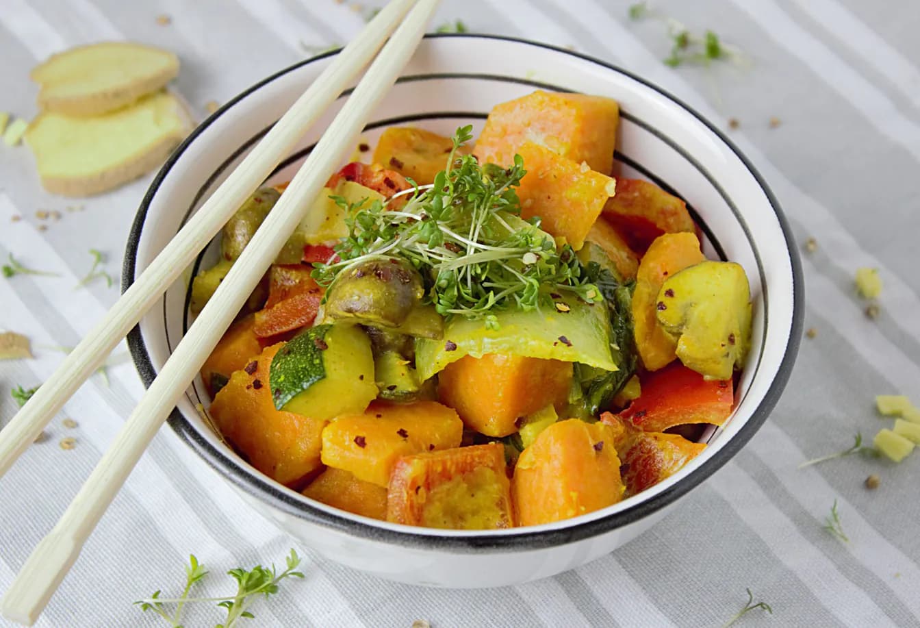 Asian Vegetable Stir-Fry
