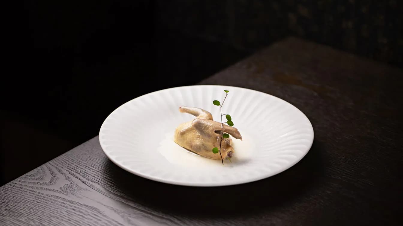 Waldorf-Stuffed Quail