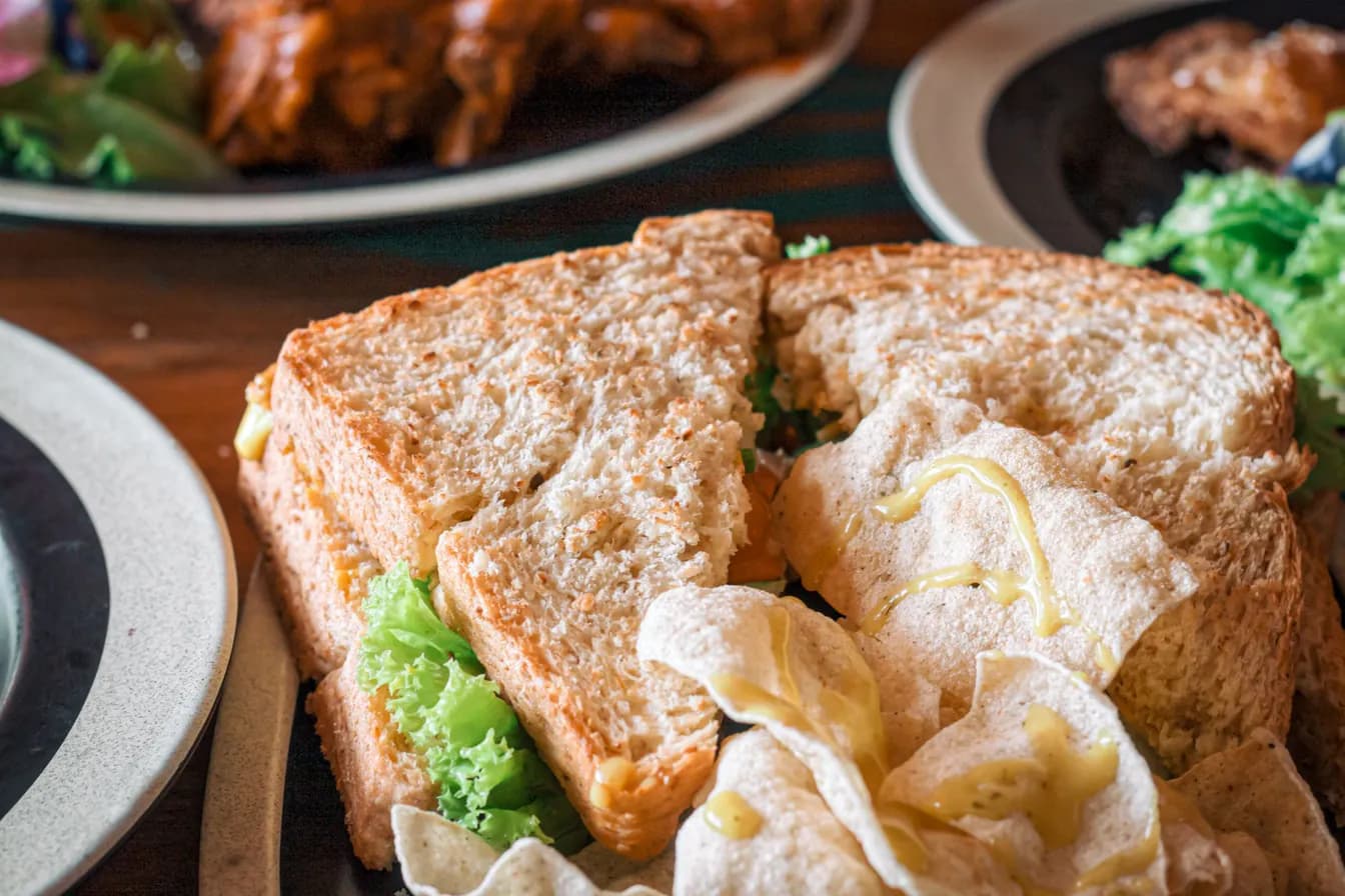 Whole Sandwich with Side Salad of the Day