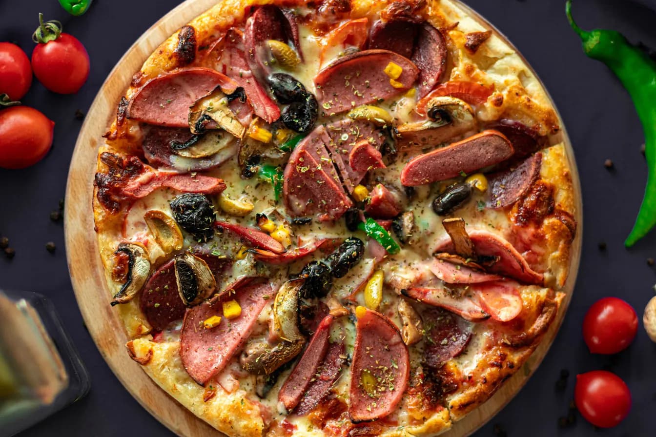 10" All Meat Pizza