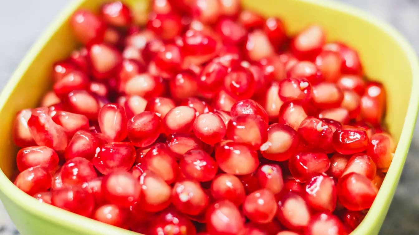Raspberry Pomegranate Sorbet