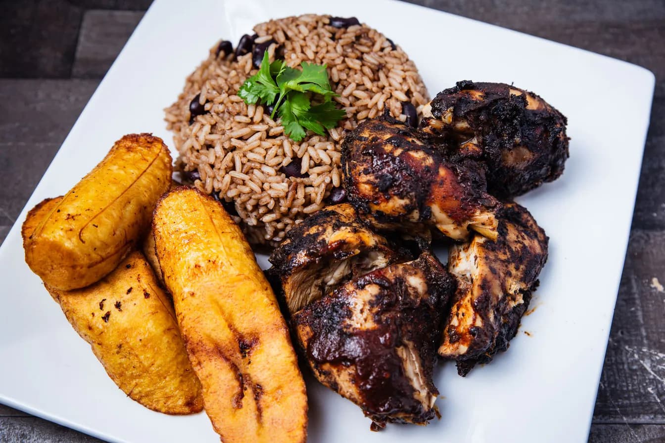 Caribbean Jerk Fries