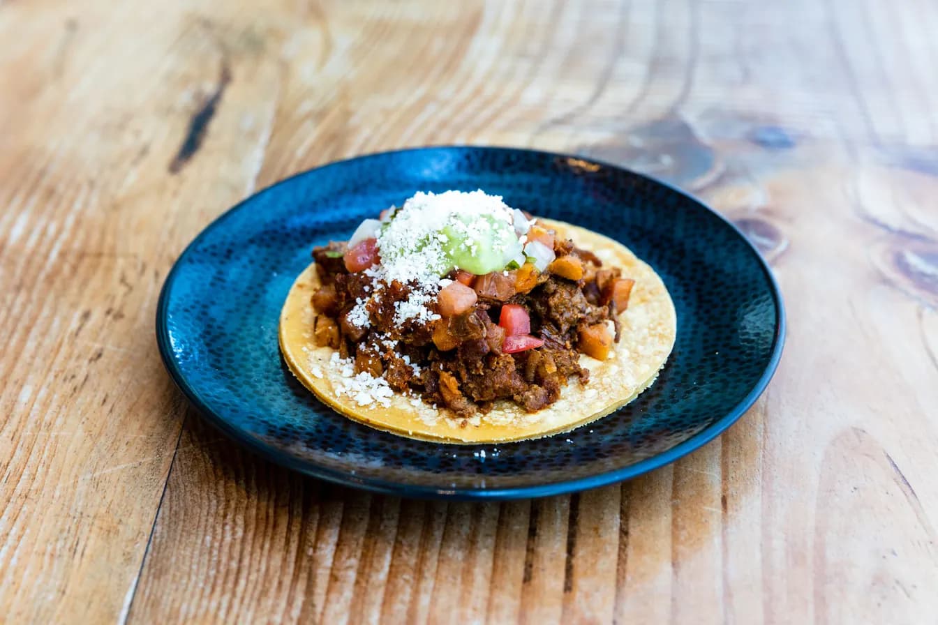 SHORT RIB TOSTADA