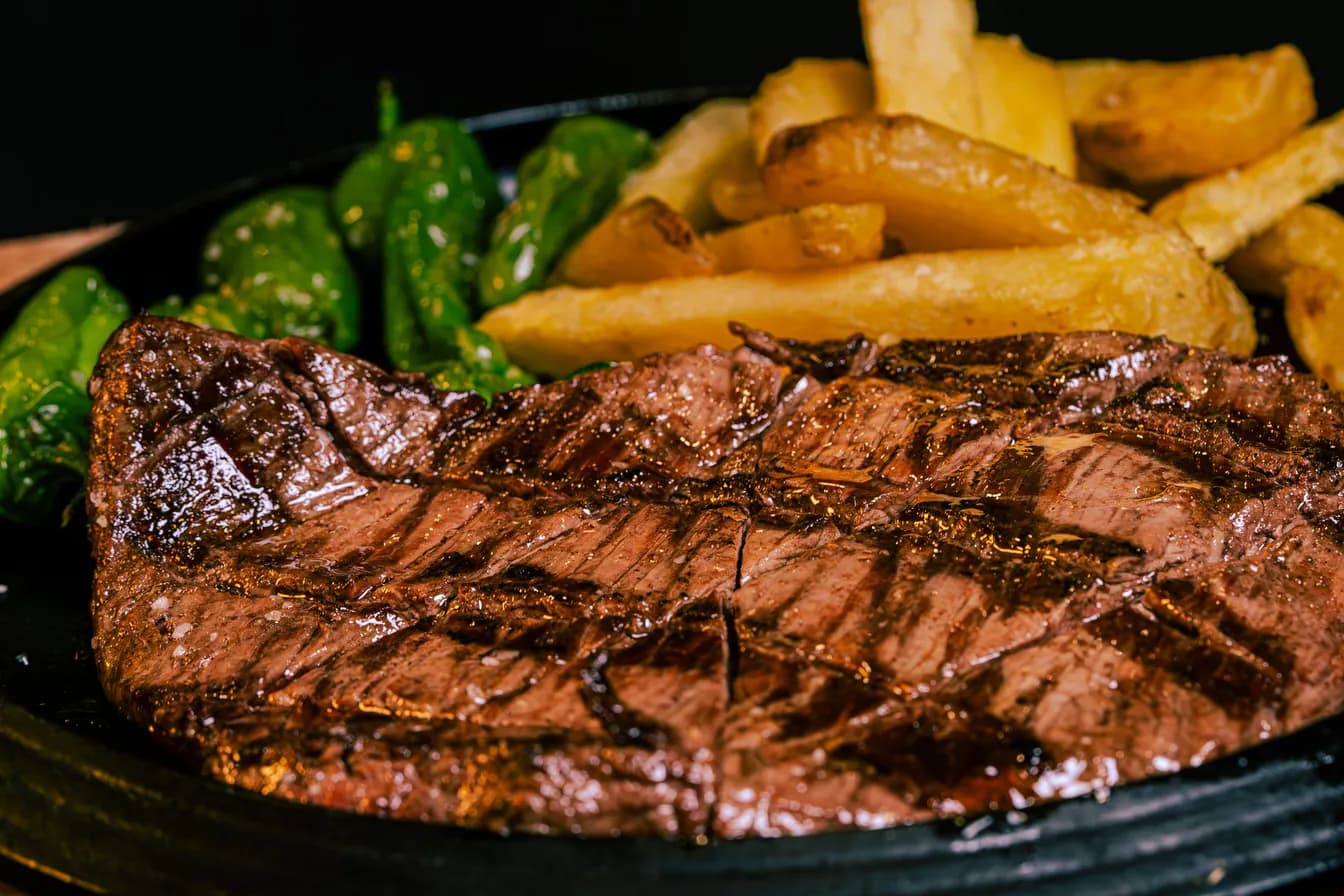 Sirloin Steak Tips & Eggs