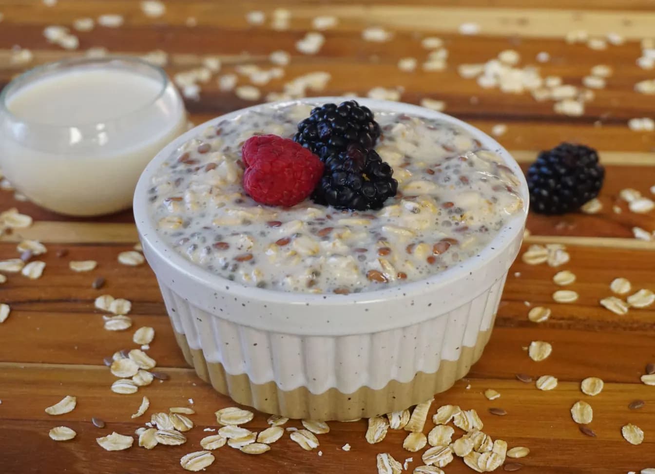 Overnight Milled Oats