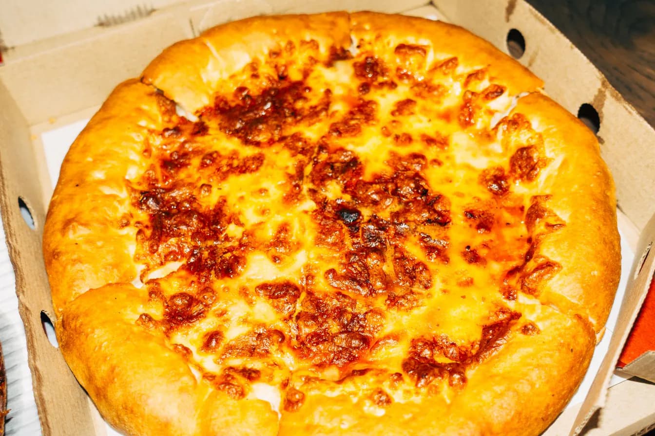 Parmesan Stuffed Crust
