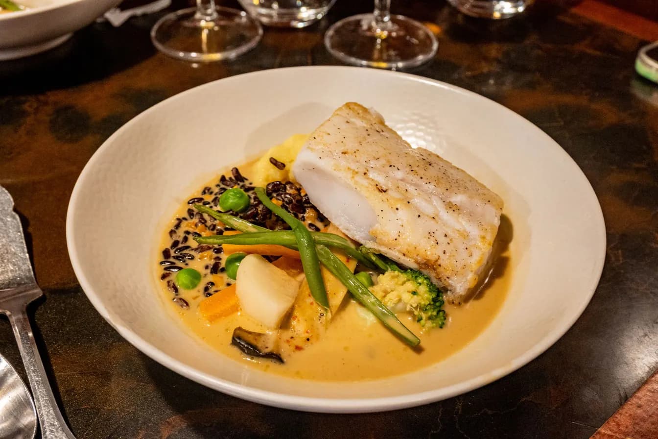 Miso Sake Glazed Black Cod