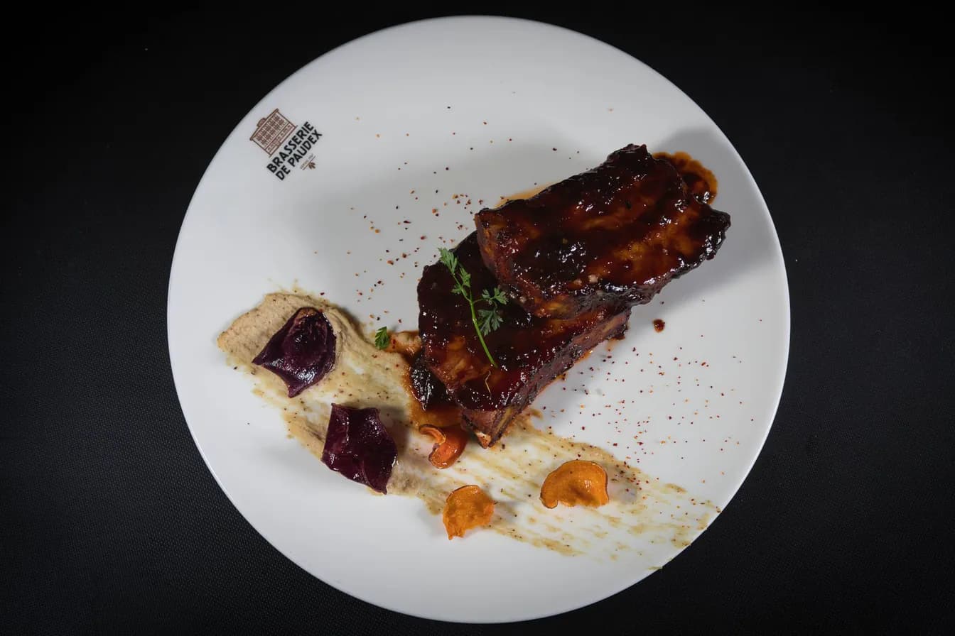 Friday – ½ Rack Baby Back Rib Plate with Two Sides