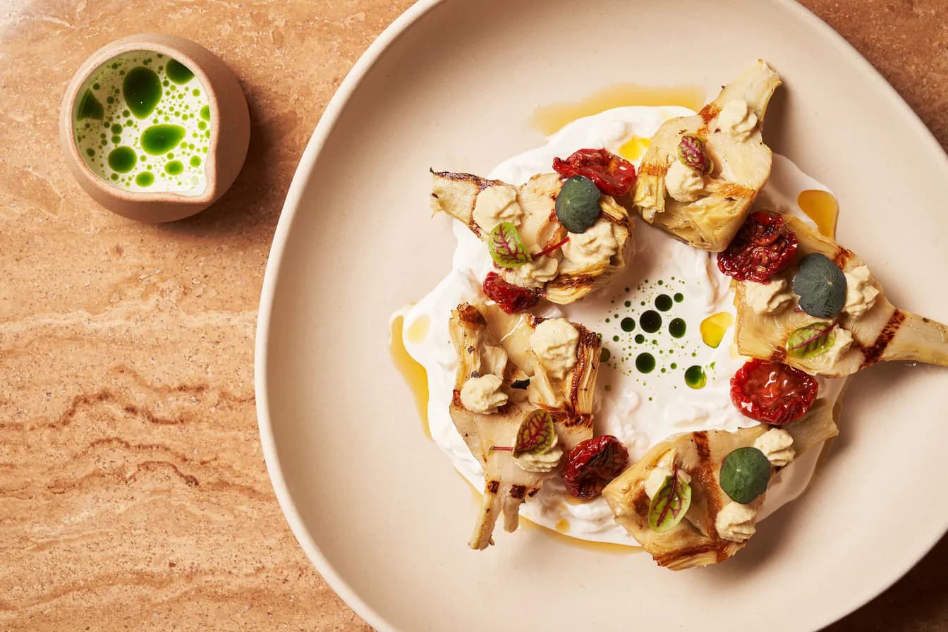 Charred Artichokes