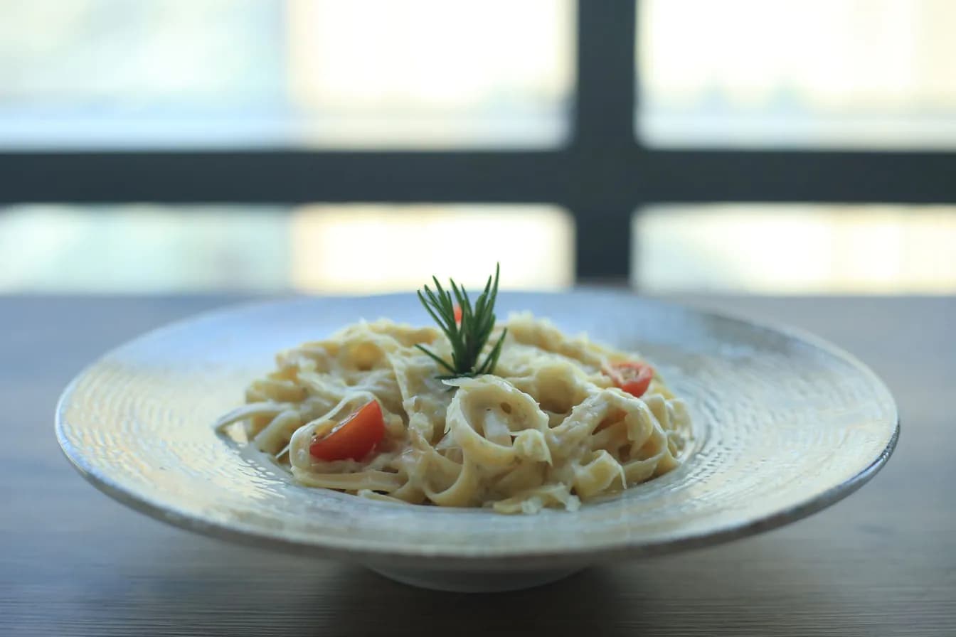 Fettuccine Alfredo with Chicken