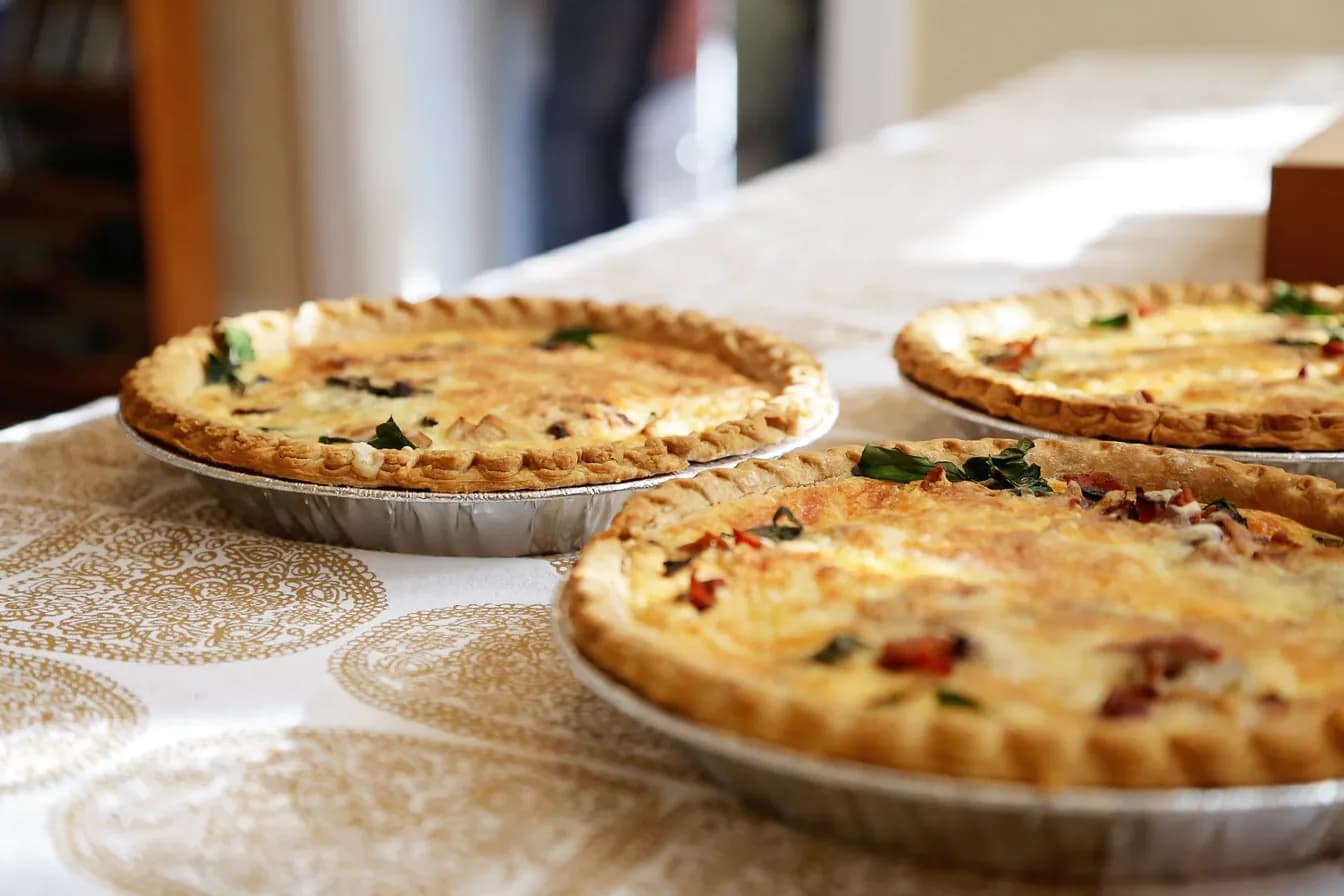 Quiche Spinach & Parmesan