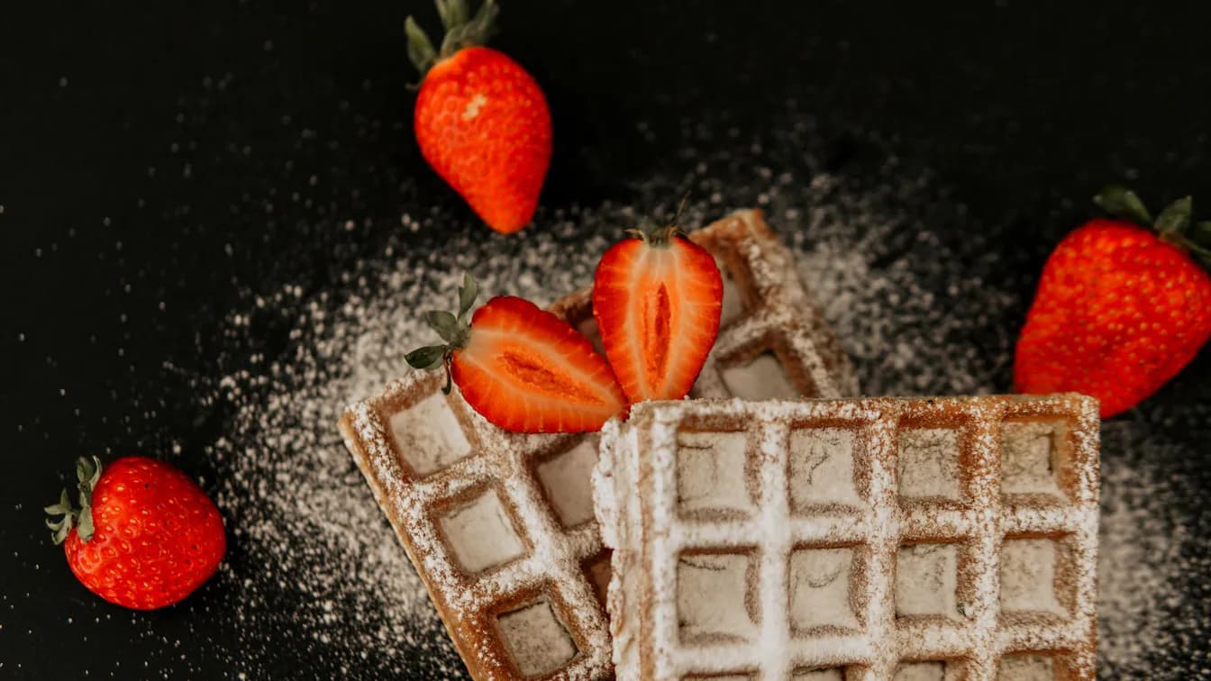 Fruit Waffles