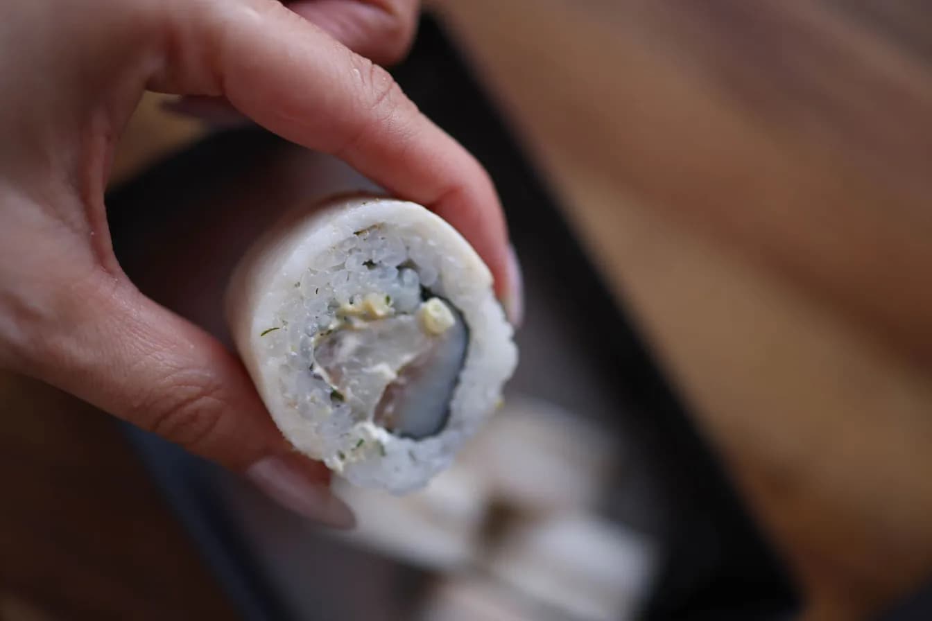 Double Hamachi Roll